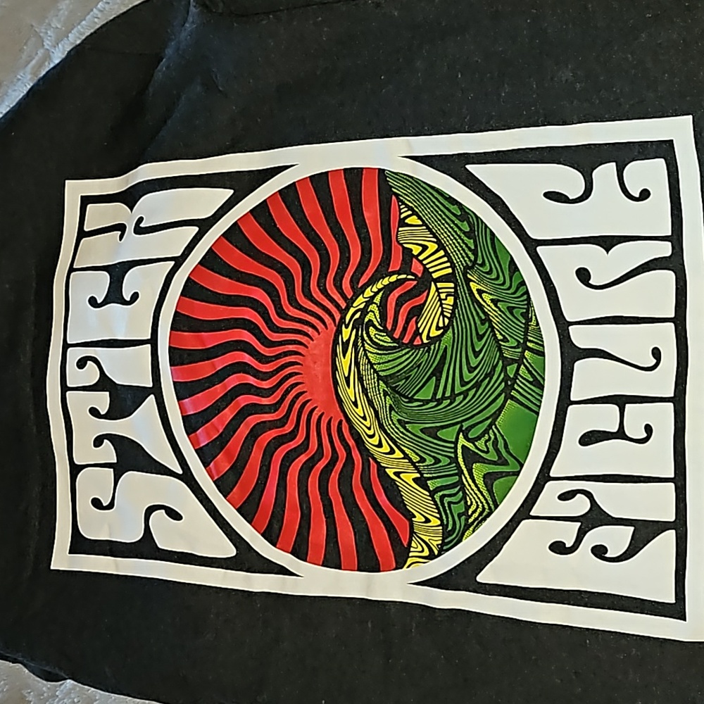 Stick Figure reggae band zip up hoodie